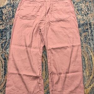 Pink Wide-Leg Pants